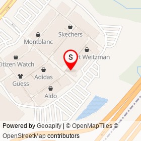 Calvin Klein on Highway 401, Milton Ontario - location map