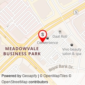The Drake and Firkin on Derry Road West, Mississauga Ontario - location map