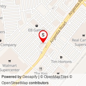 Payless ShoeSource on Argentia Road, Mississauga Ontario - location map