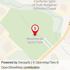 Meadowvale Sports Park on , Mississauga Ontario - location map