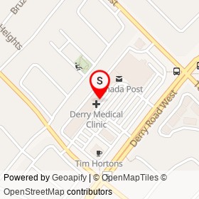 Pedalinx on Redpath Circle, Mississauga Ontario - location map