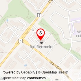 I.D.A. on Glen Erin Drive, Mississauga Ontario - location map