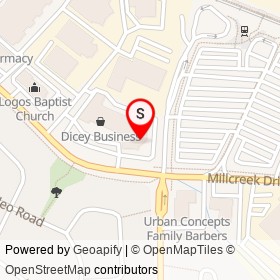 Asian Wok 'n Roll on Millcreek Drive, Mississauga Ontario - location map