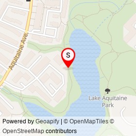 No Name Provided on Lake Aquitaine Trail, Mississauga Ontario - location map