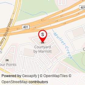 Courtyard by Marriott on Century Avenue, Mississauga Ontario - location map