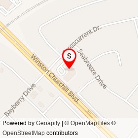 Top Hat Cleaners on Crosscurrent Drive, Mississauga Ontario - location map