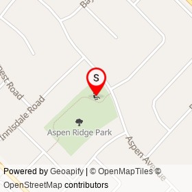 No Name Provided on Aspen Avenue, Mississauga Ontario - location map