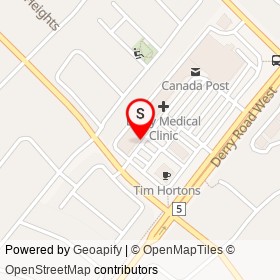 Paradise Nails & Spa on Terragar Boulevard, Mississauga Ontario - location map