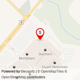 Under Armour on Steeles Avenue, Halton Hills Ontario - location map