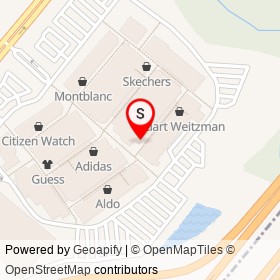 The Body Shop on Highway 401, Milton Ontario - location map