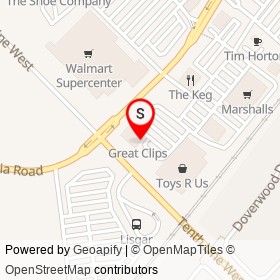 Booster Juice on Argentia Road, Mississauga Ontario - location map
