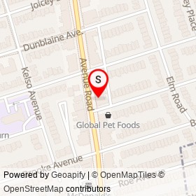 Francobollo on Felbrigg Avenue, Toronto Ontario - location map
