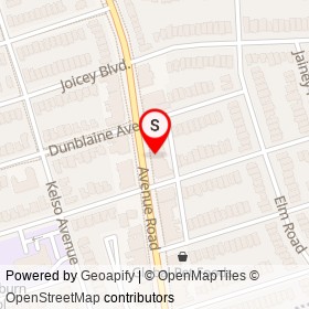 Darbar on Avenue Road, Toronto Ontario - location map
