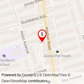 Shell Select on Haddington Avenue, Toronto Ontario - location map