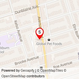 Benjamin Moore on Avenue Road, Toronto Ontario - location map