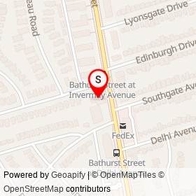 Shoppers Drug Mart on Invermay Avenue, Toronto Ontario - location map