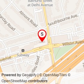 ComNCom on Wilson Avenue, Toronto Ontario - location map