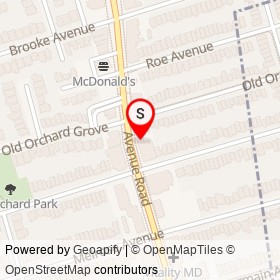 Design Excellence - Kitchen & Bath on Avenue Road, Toronto Ontario - location map