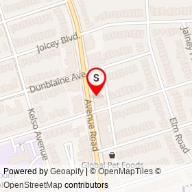 Rugazon on Avenue Road, Toronto Ontario - location map