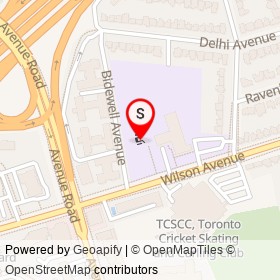 No Name Provided on Bidewell Avenue, Toronto Ontario - location map