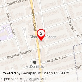 Pho V Express on Avenue Road, Toronto Ontario - location map