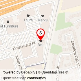 Bell on Crossroads Place, Toronto Ontario - location map