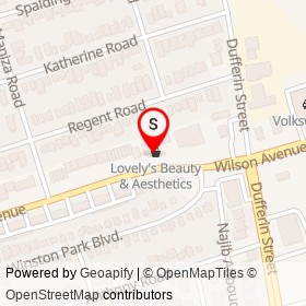 Vape Luv on Wilson Avenue, Toronto Ontario - location map