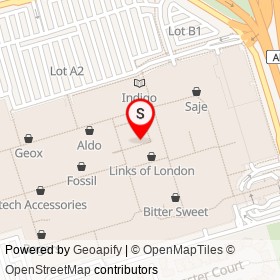 Chipotle on Dufferin Street, Toronto Ontario - location map