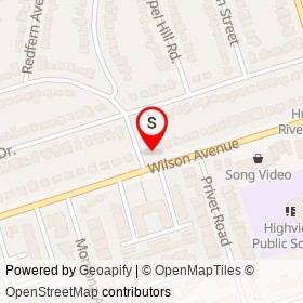 Toronto Smile Centre on Wilson Avenue, Toronto Ontario - location map