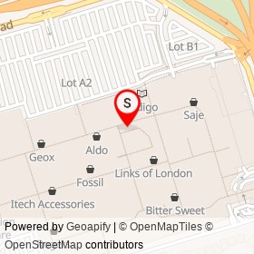 Peoples Jewellers on Dufferin Street, Toronto Ontario - location map