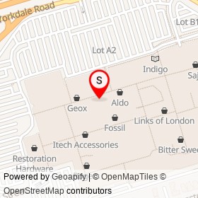 Baby GAP/GAP Kids on Dufferin Street, Toronto Ontario - location map