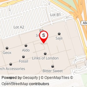 Booster Juice on Dufferin Street, Toronto Ontario - location map