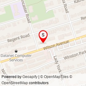 Home Dry Cleaners & Alterations on Wilson Avenue, Toronto Ontario - location map