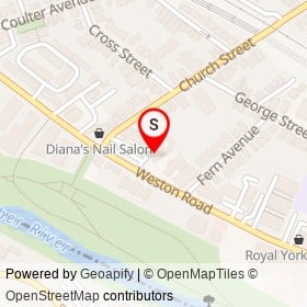 No Name Provided on Weston Road, Toronto Ontario - location map