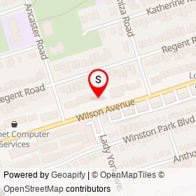 Oz-Tech on Wilson Avenue, Toronto Ontario - location map