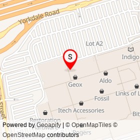 Pickle Barrel Grand on Dufferin Street, Toronto Ontario - location map