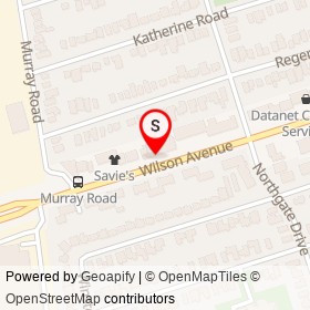 Ady's Flowers on Wilson Avenue, Toronto Ontario - location map