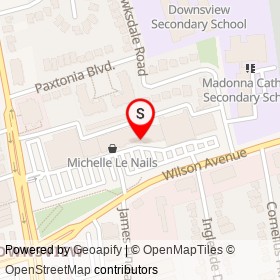 99¢ Depot on Wilson Avenue, Toronto Ontario - location map