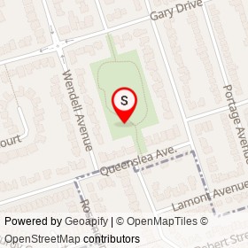No Name Provided on Queenslea Avenue, Toronto Ontario - location map