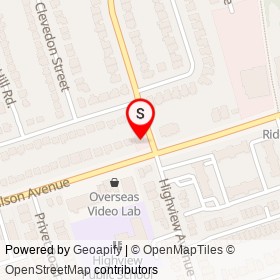 Humber River Dentist on Wilson Avenue, Toronto Ontario - location map