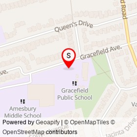 No Name Provided on Gracefield Avenue, Toronto Ontario - location map