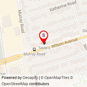 La Belle Creative on Wilson Avenue, Toronto Ontario - location map