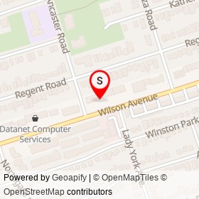La Rosa Chilena on Wilson Avenue, Toronto Ontario - location map