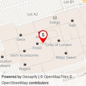 B2 on Dufferin Street, Toronto Ontario - location map