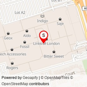 Saint Laurent on Dufferin Street, Toronto Ontario - location map