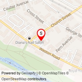 Allen's Scottish Butchers on Church Street, Toronto Ontario - location map