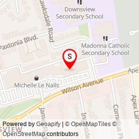 Value Village on Wilson Avenue, Toronto Ontario - location map