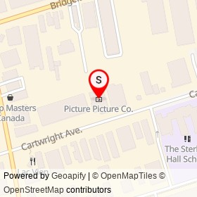 Picture Picture Co. on Cartwright Avenue, Toronto Ontario - location map