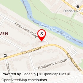 Dentures Direct on Riverview Heights, Toronto Ontario - location map