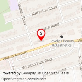 Newroots on Wilson Avenue, Toronto Ontario - location map